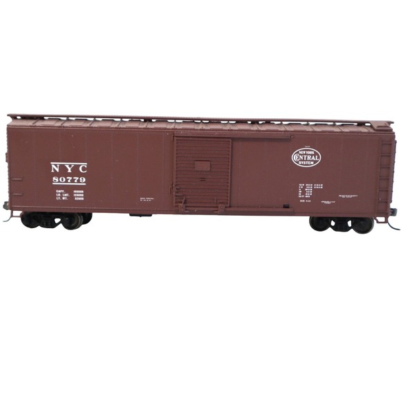 Other - NYC 80779 New York Central System HO Scale Boxcar Brown Freight Train Car